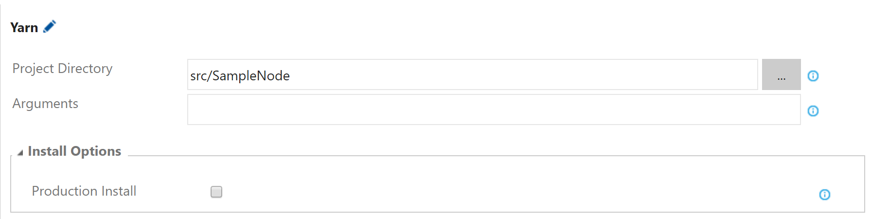 Task Configuration